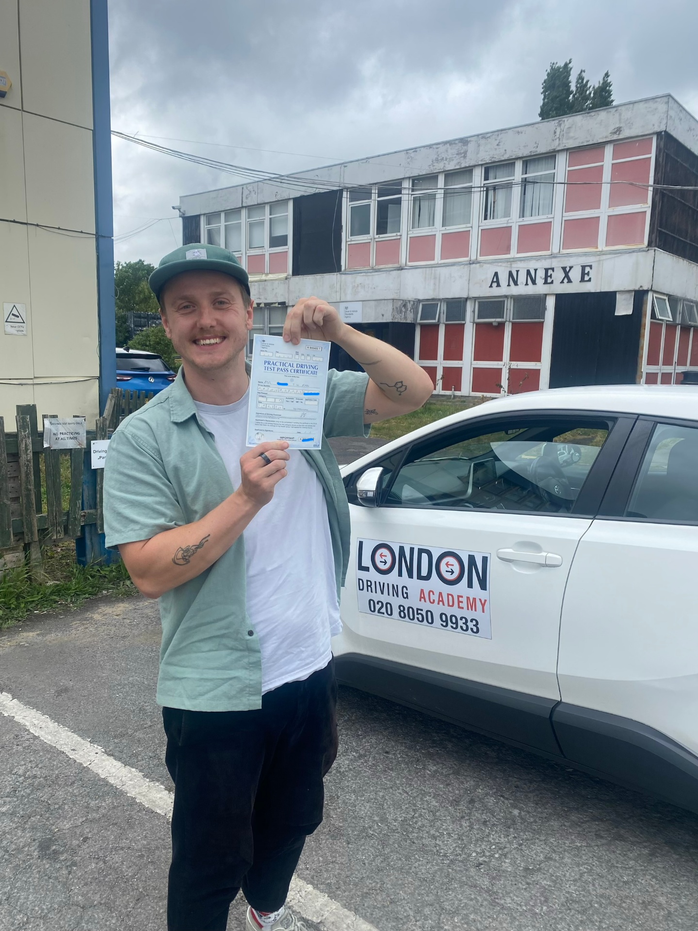 Driving lesson pupil passed in Barking